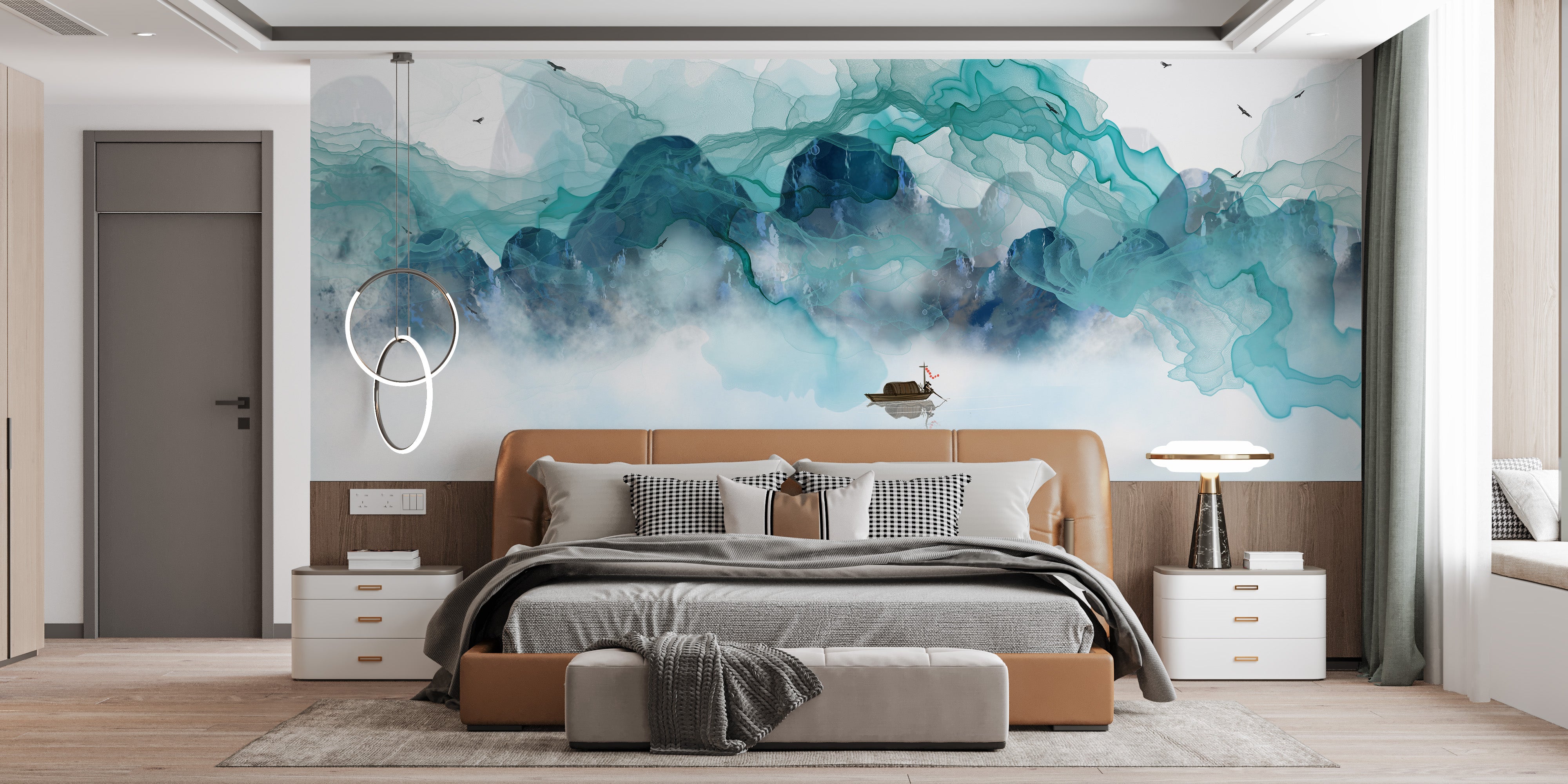 Scenic Wallpaper Design
