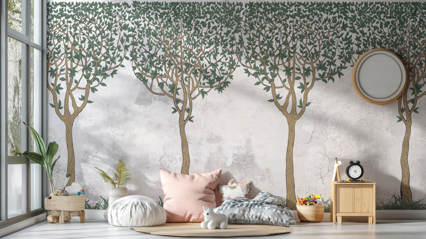 Nature-Inspired Peel and Stick Wallpaper