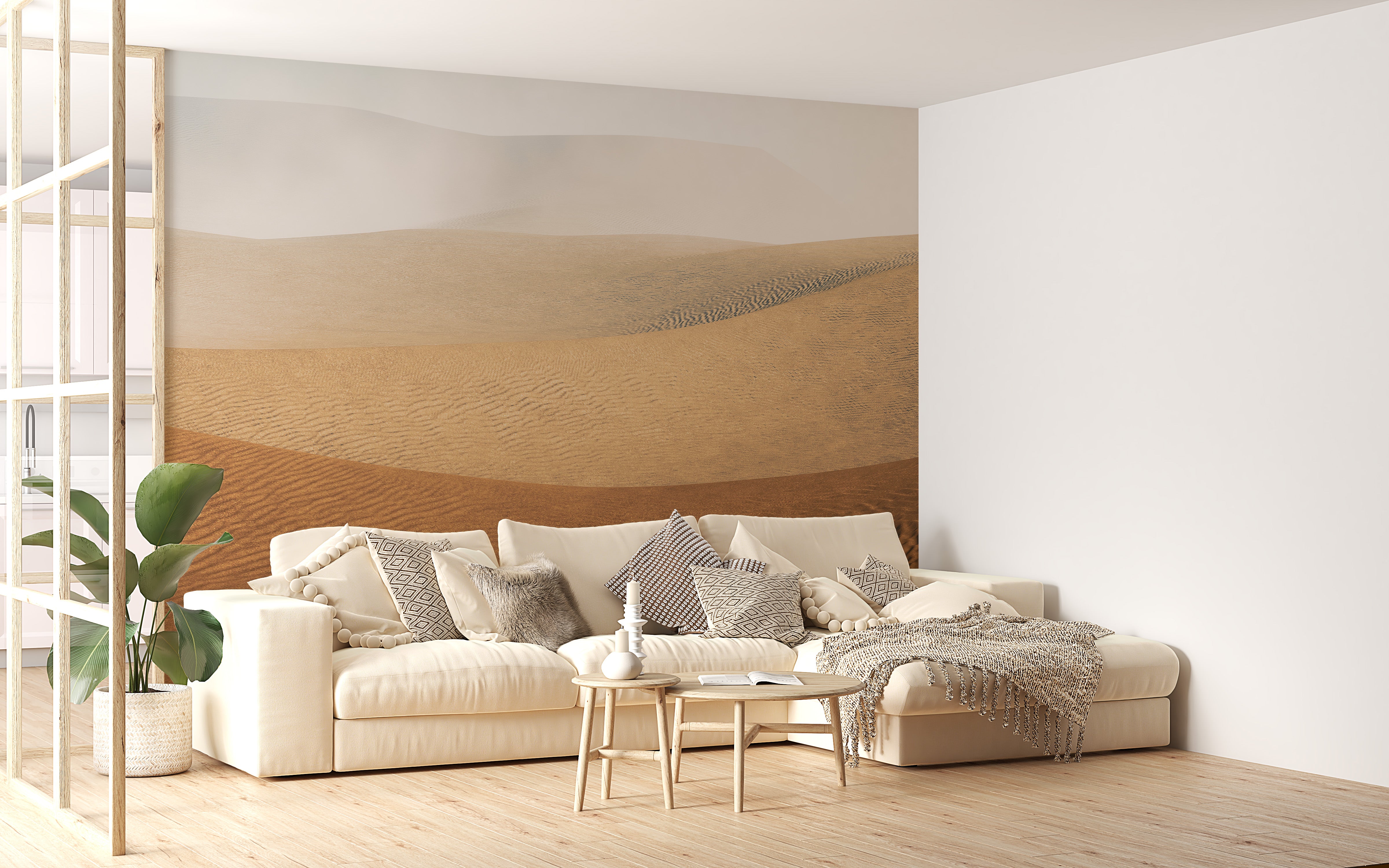 Warm and Earthy Desert Wallpaper