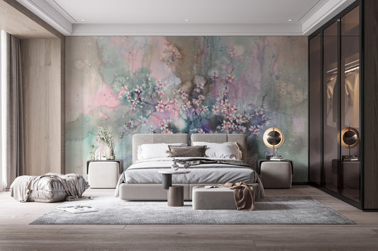 Sakura Blossom Wall Mural