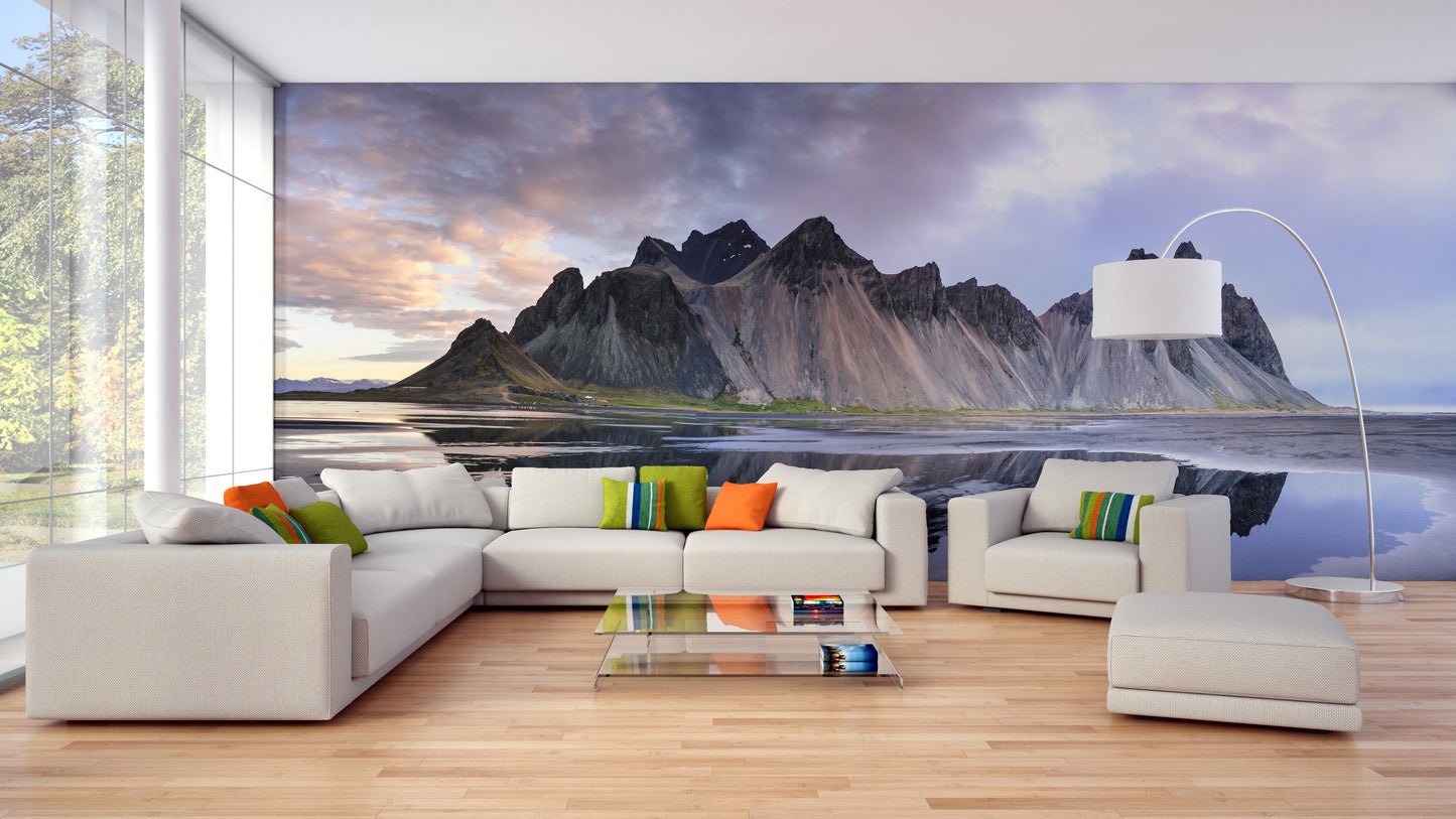 Sand Dunes Stokksnes Icelandic Wall Mural