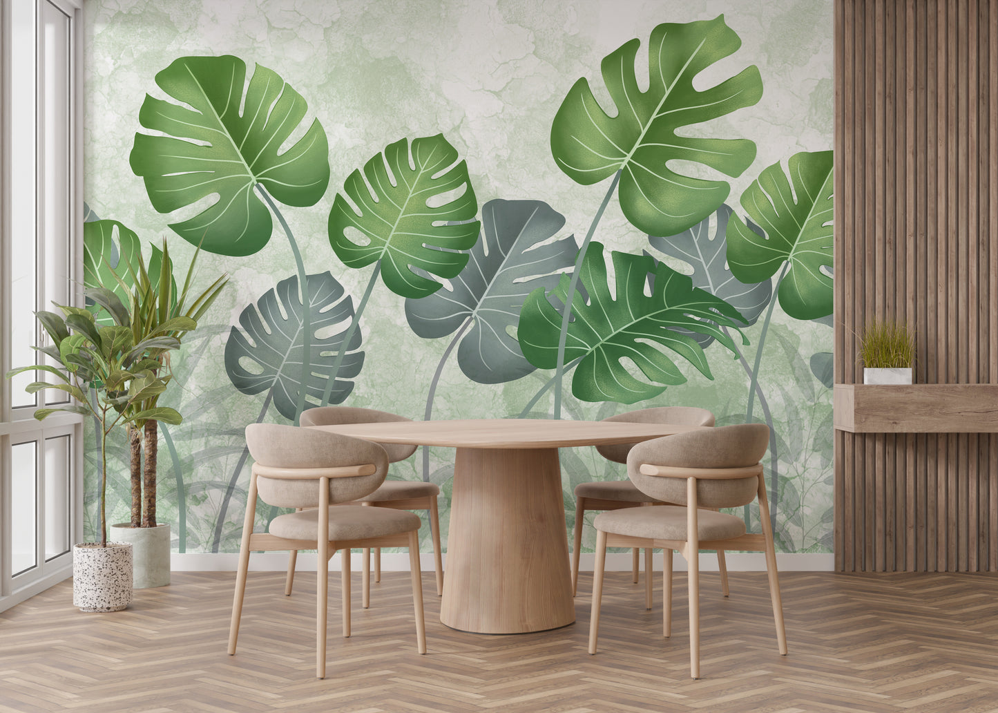 Best Tropical Wild Trees Wallpaper Wall Mural