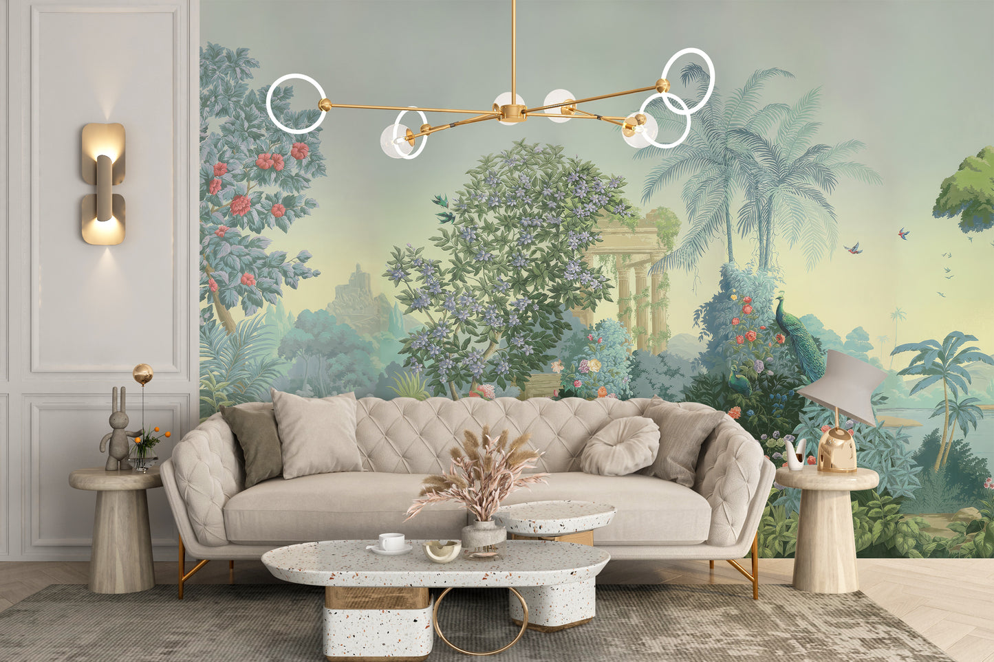 Exotic Paradise Wall Mural