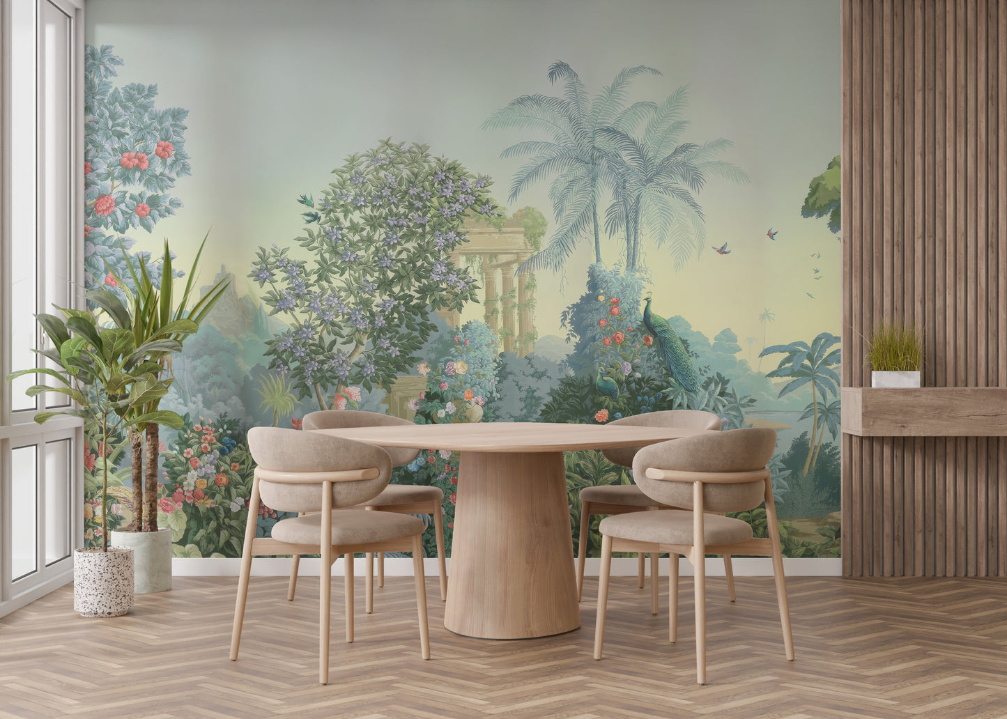 Exotic Paradise Wall Mural