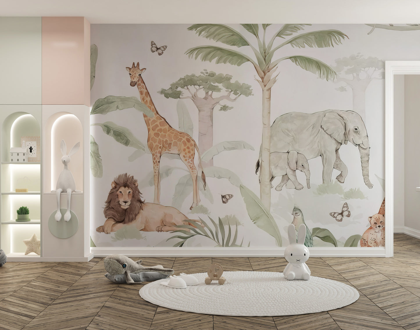 Animal Forest Wall Mural