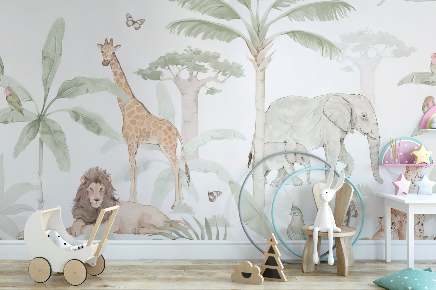 Animal Forest Wall Mural