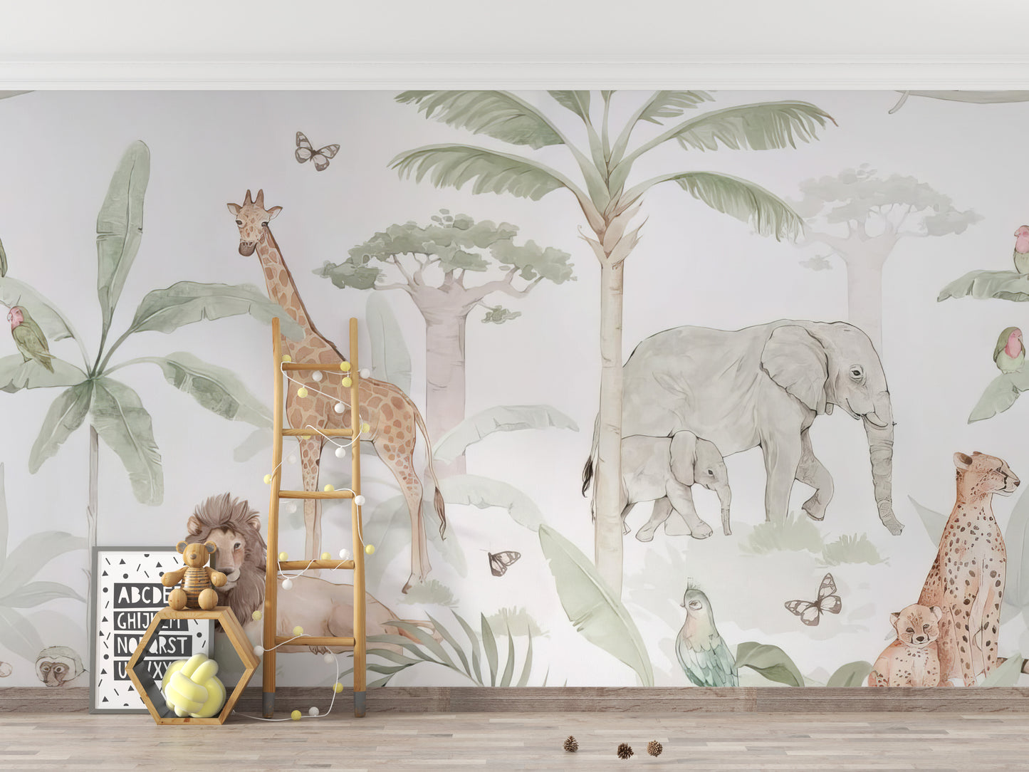 Animal Forest Wall Mural