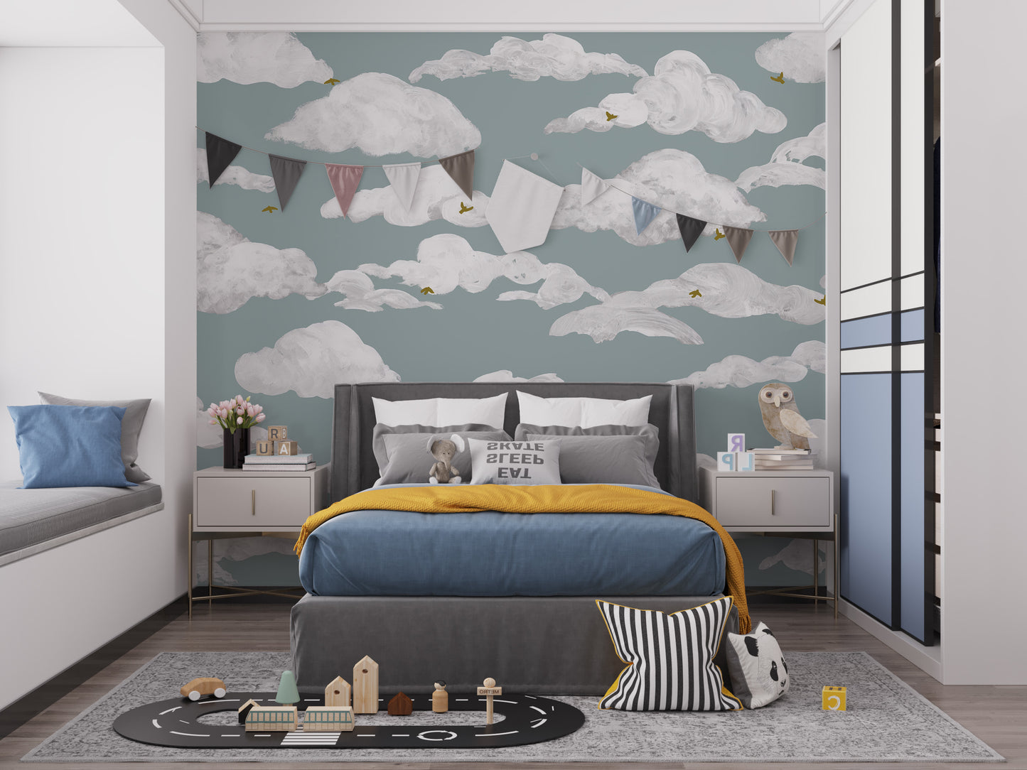 Serene Sky Wall Mural