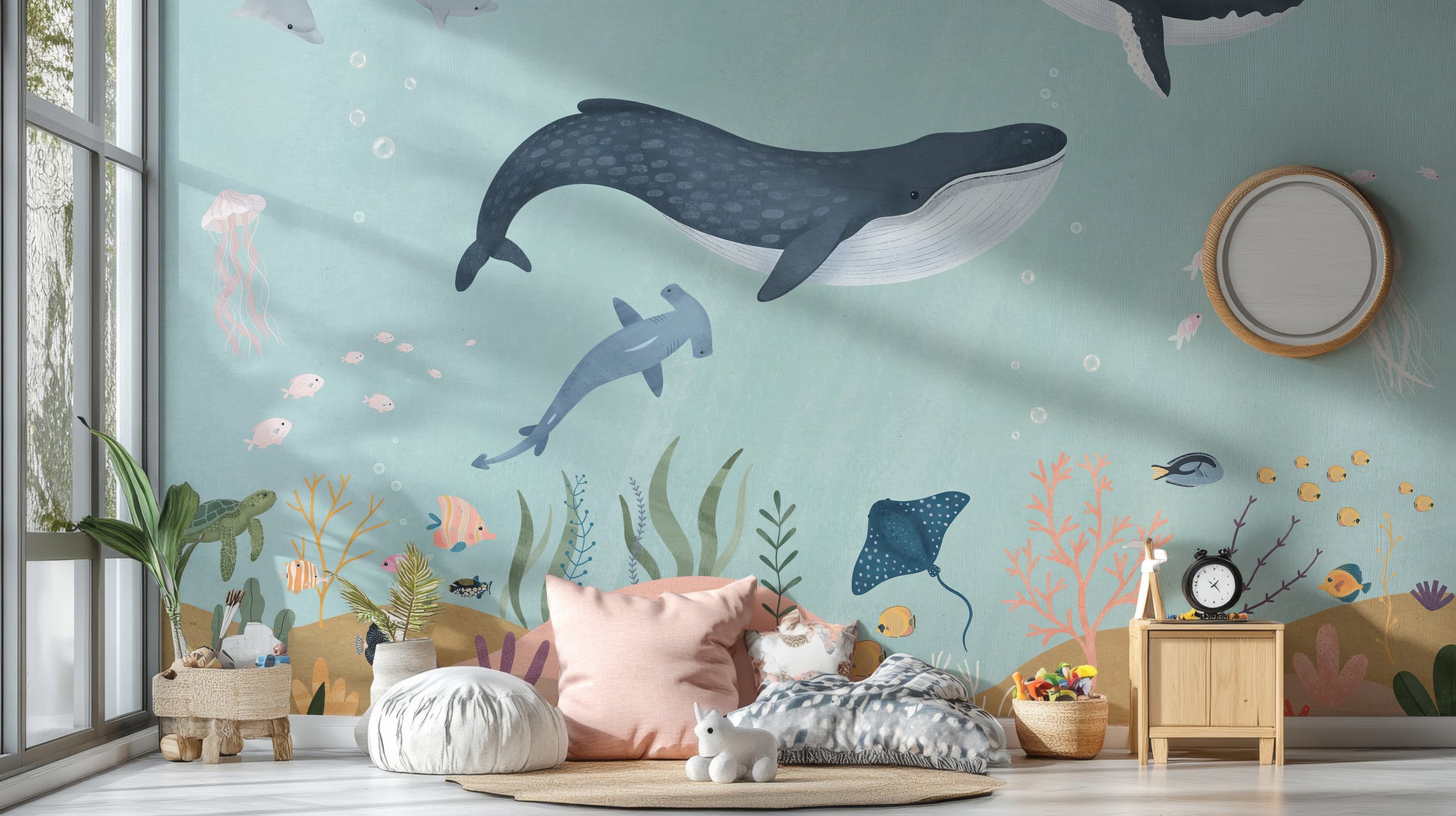 Oceanic Adventure Wall Mural - Giffywalls