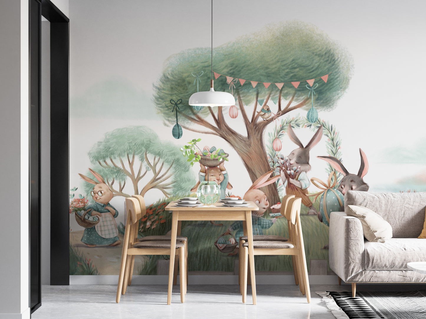 Tree House Kids Wall Mural