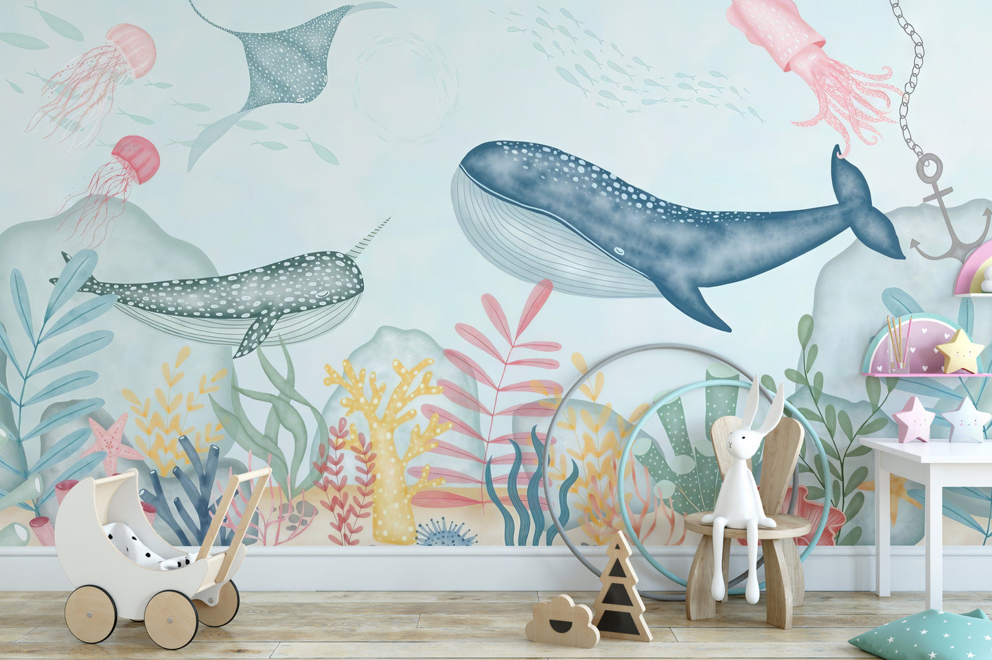 Killer Whale Wallpaper Mural