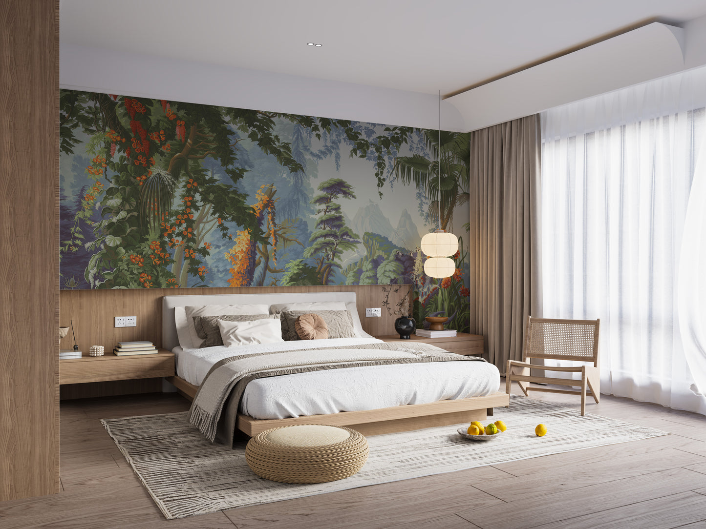 Peaceful Forest Wall Mural