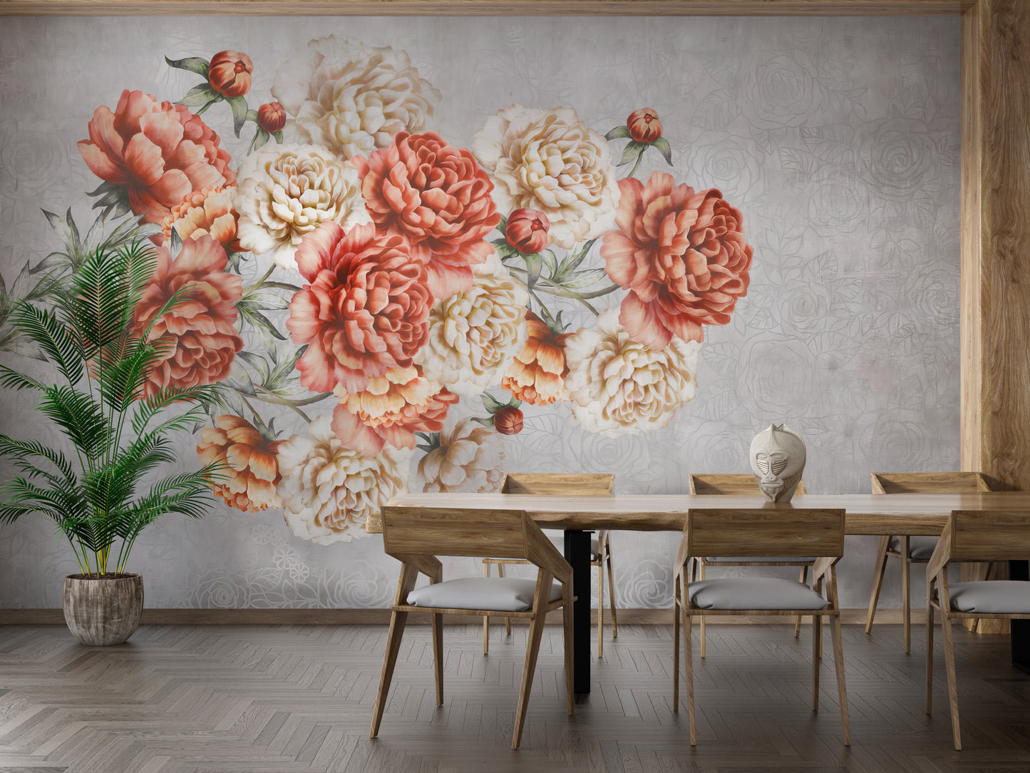 Rose Grace Wall Mural