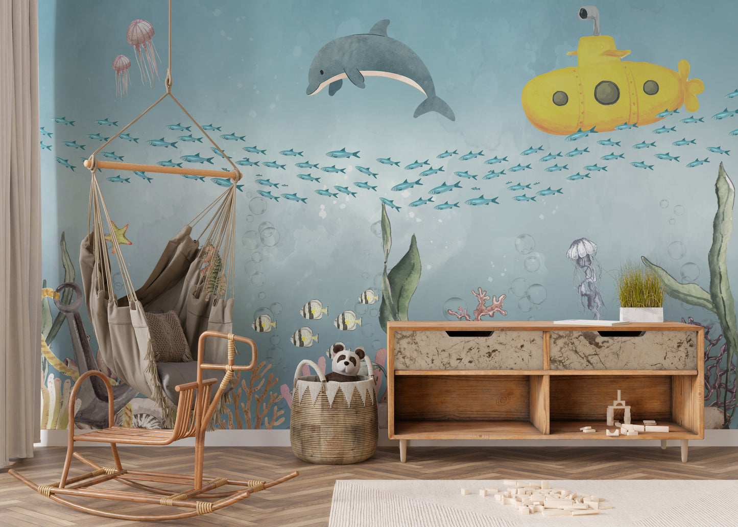 Underwater Adventure Wall Mural