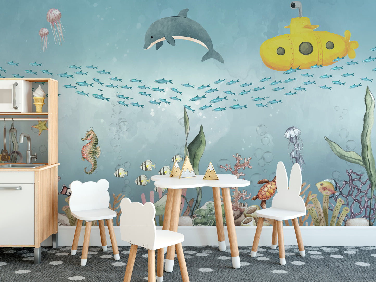 Underwater Adventure Wall Mural