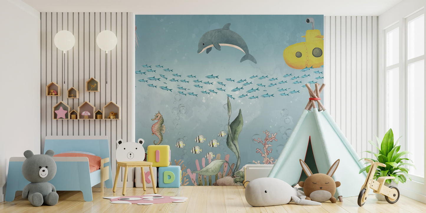 Underwater Adventure Wall Mural