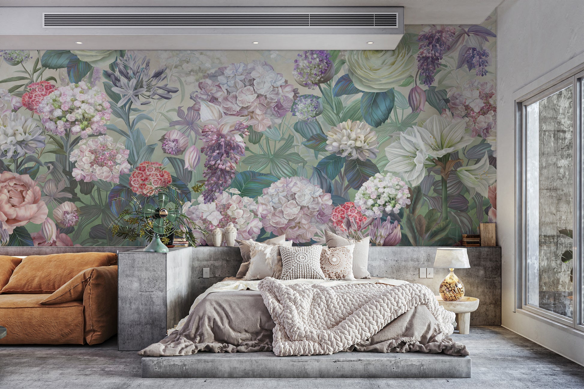 Multicolor botanical wallpaper for walls
