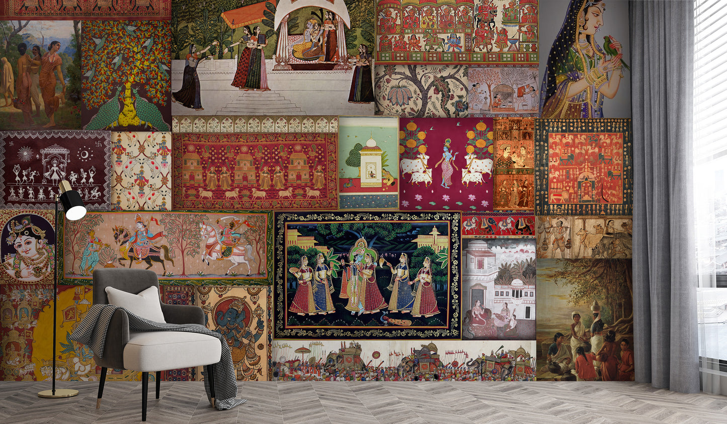 Ornamental Indian Epochs Wall Art
