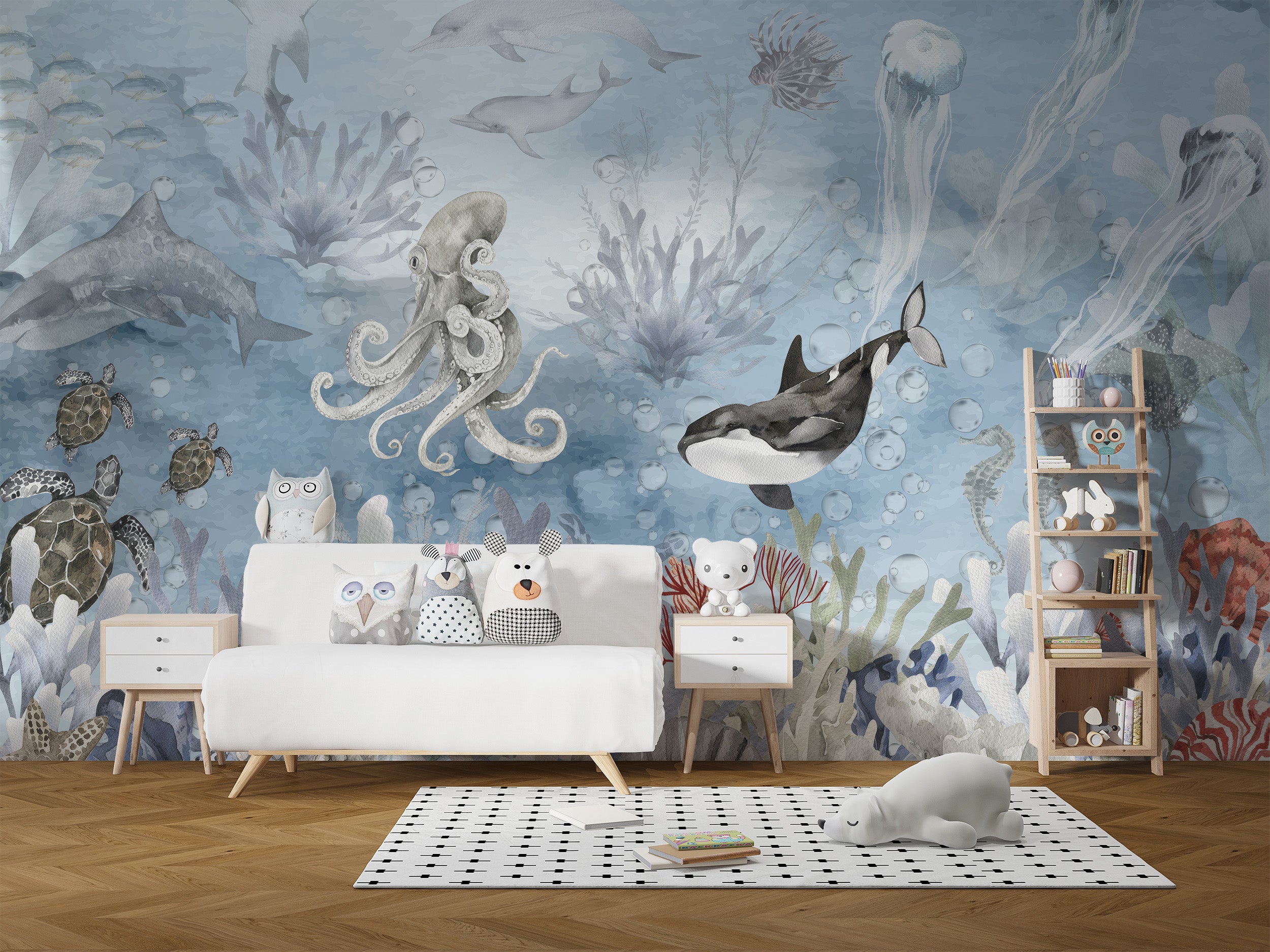 Nautical Adventure Wall Design
