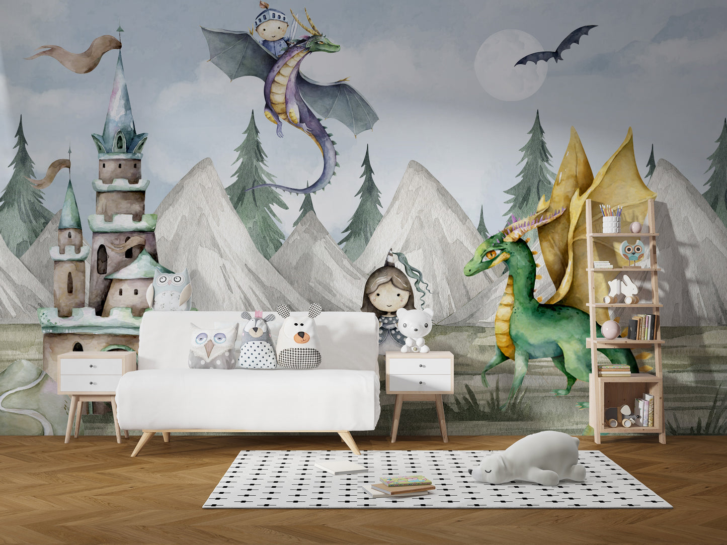 Magical Kingdom Kids Room Wall Mural