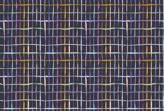 Colourful Bold Handdrawn Lines Wallpaper