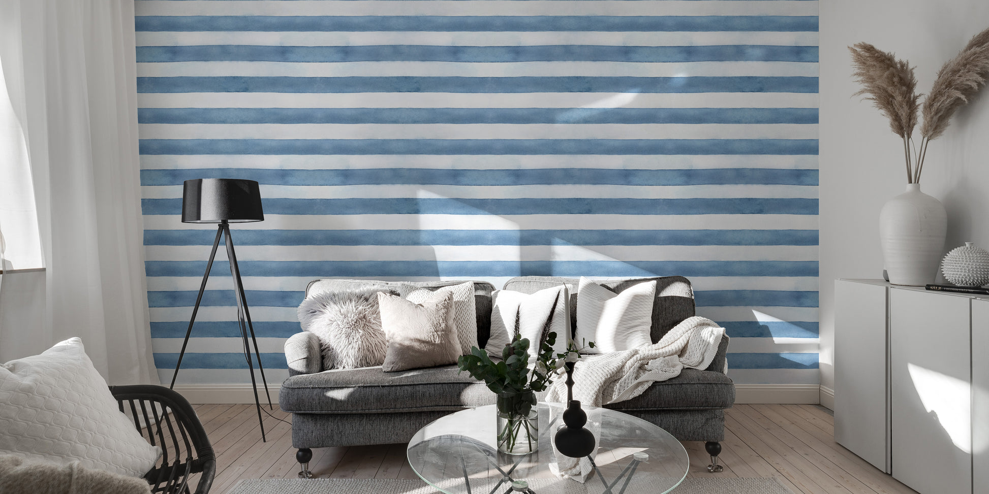 Modern Striped Wall Decor