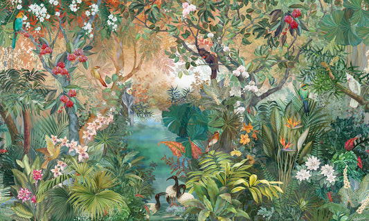 Feathered Canopy Chronicles Wall Murals