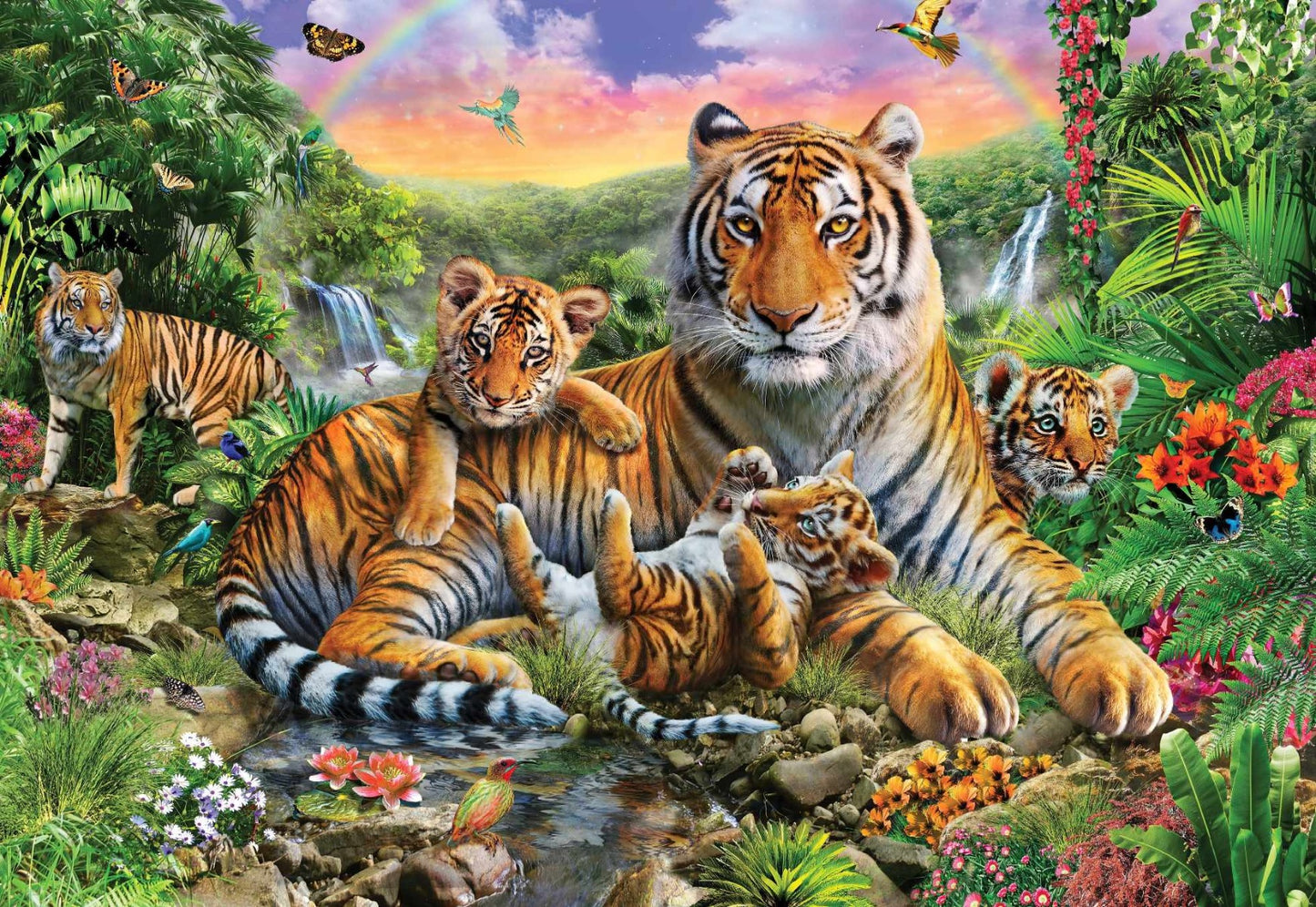 Tiger Dynasty Wallpaper Mural