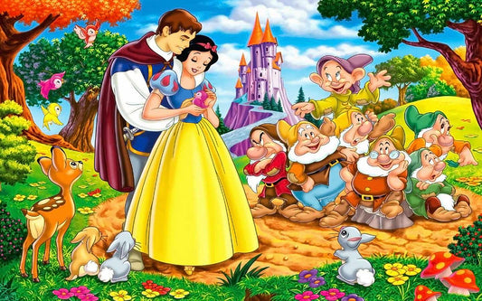 Snow White Saga Wallpaper Mural