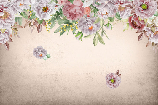 Blush Peony Paradise Wallpaper Mural