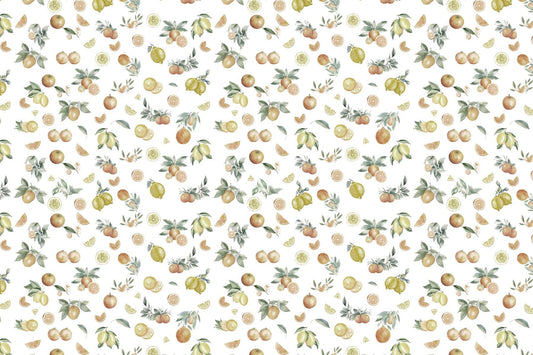 Summer Citrus Medley Wallpaper Mural