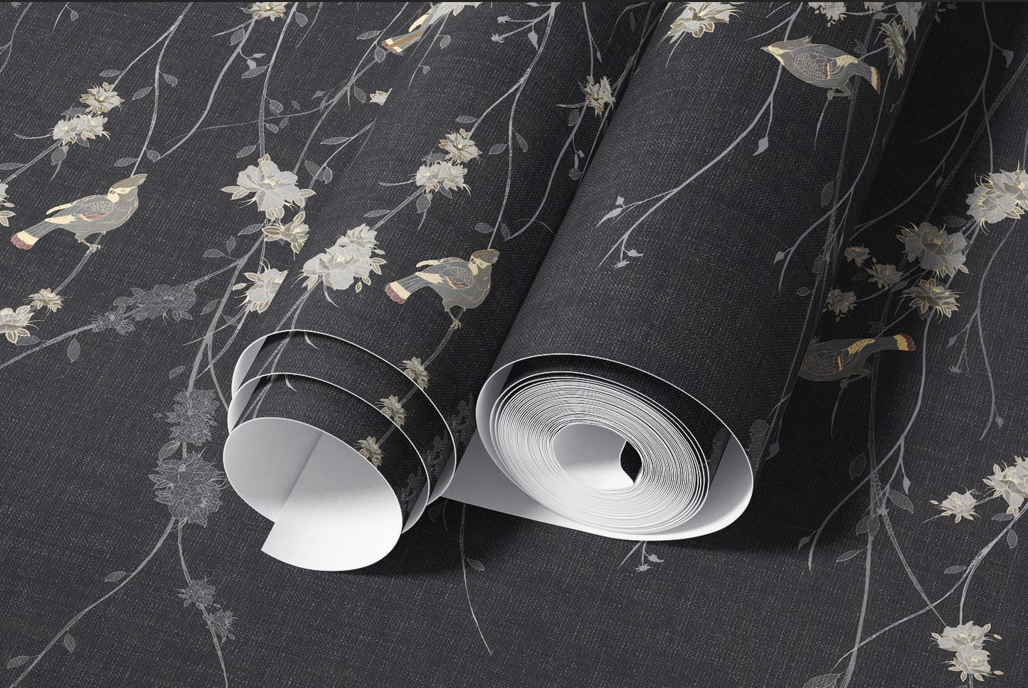 Elegant Gray Marble Wall Mural